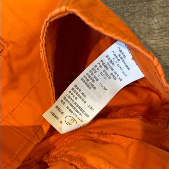 Hollister Vibrant Orange Micro Shorts NWOT - Picture 7 of 7